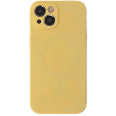 Etui TECTO SHIELD Soft Touch Mag do Apple iPhone 15 Plus Żółty