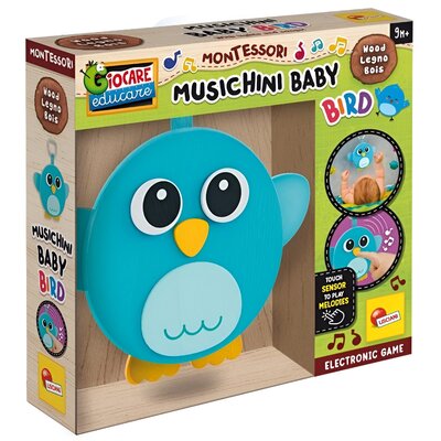 Montessori wood Muzyczny ptaszek Lisciani