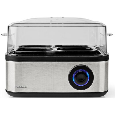 Nedis KAEB130EAL - Jajkowar 500W/230V stal nierdzewna