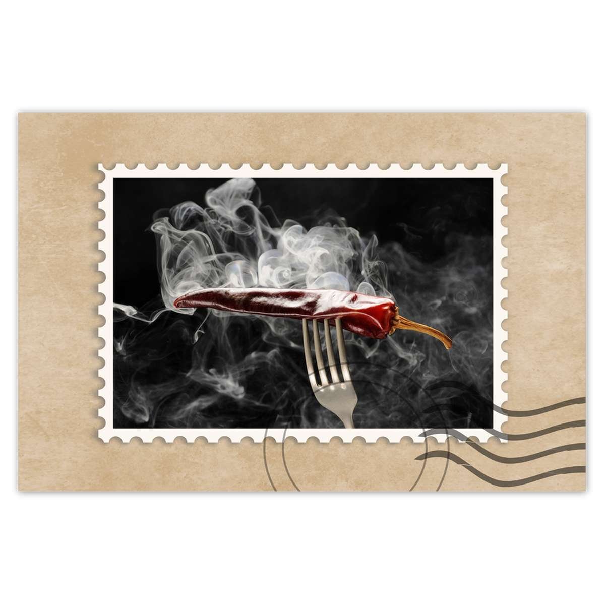 Naklejka ścienna 60x40 Ostra papryka chilli
