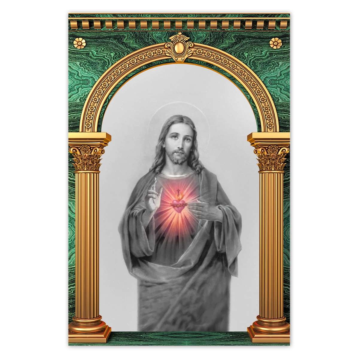 Naklejka ścienna 60x90 Jezus Chrystus