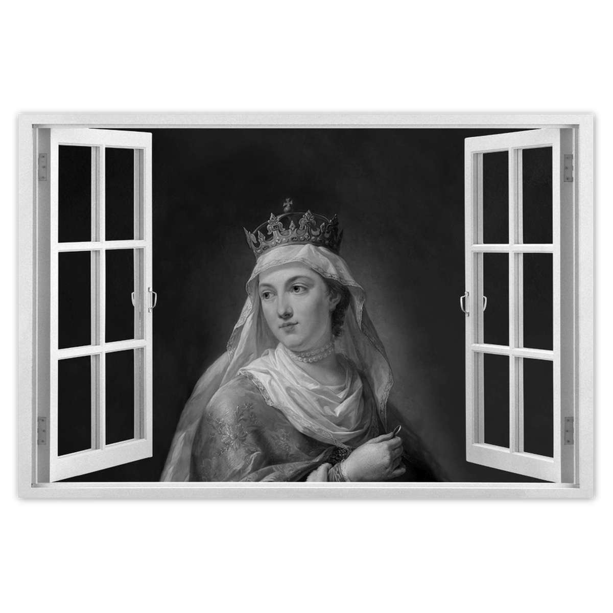 Naklejka ścienna 60x40 Jadwiga Królowa Polski