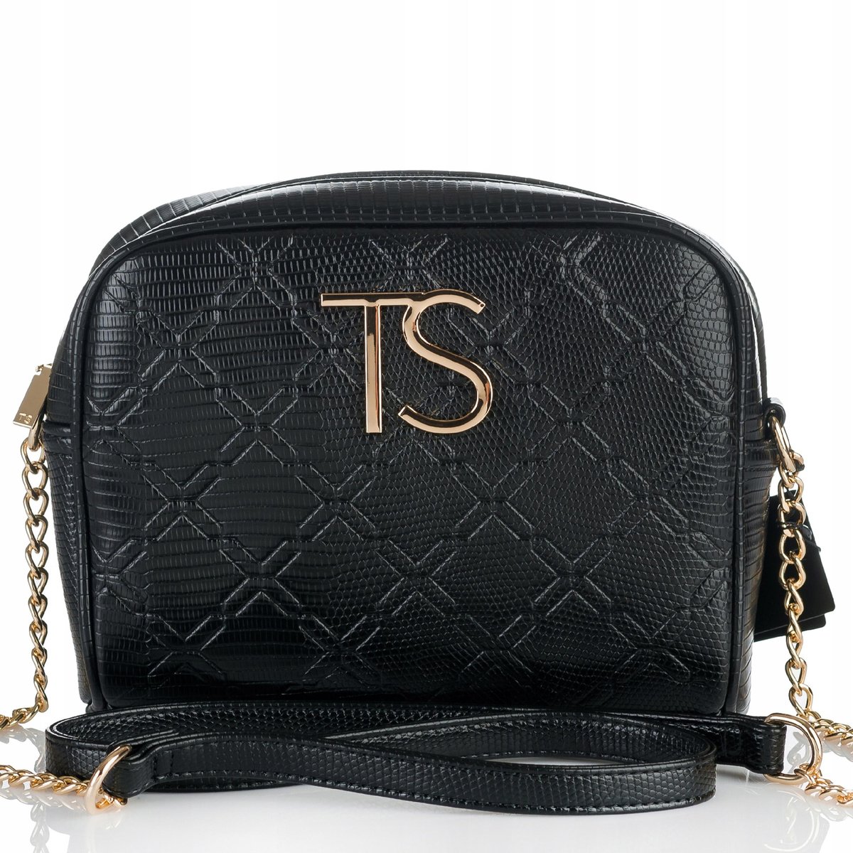 PIKOWANA TOREBKA LISTONOSZKA crossbody Pojemna chanelka Top Secret