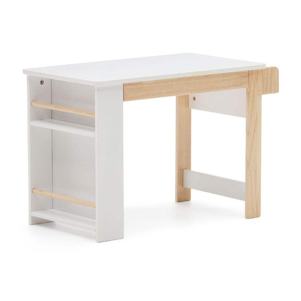 Biurko dziecięce z białym blatem 40x77 cm Serwa – Kave Home