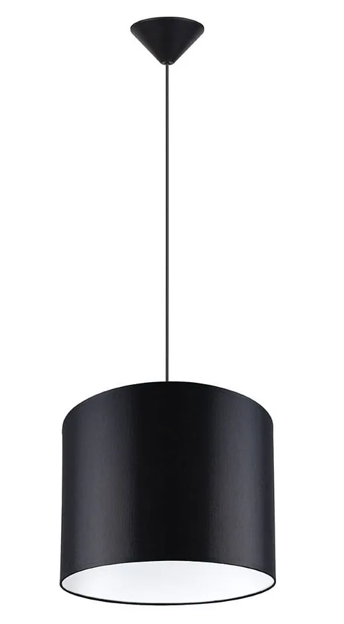 Czarna elegancka abażurowa lampa nad stół - 11X A653 B1-Z72