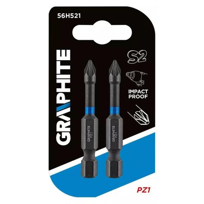 Topex Grupa sp. z o.o. S.K. Bity udarowe PZ1x50mm 2szt. 56H521