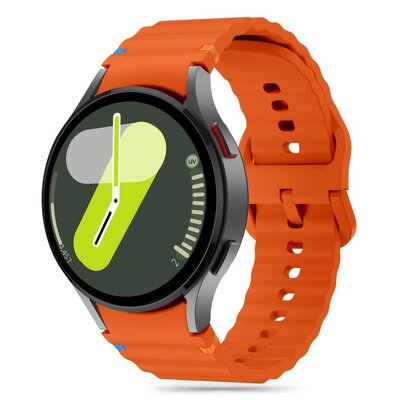 Pasek TECH-PROTECT Silicone Sport do Samsung Galaxy Watch 4/5/5 Pro/6/FE Pomarańczowy