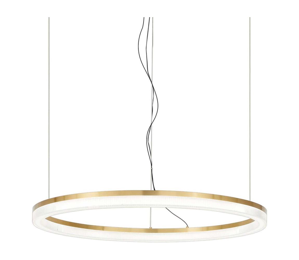Ideal Lux - LED Żyrandol na lince CROWN LED/30W/230V 3000K śr. 60 cm mosiądz