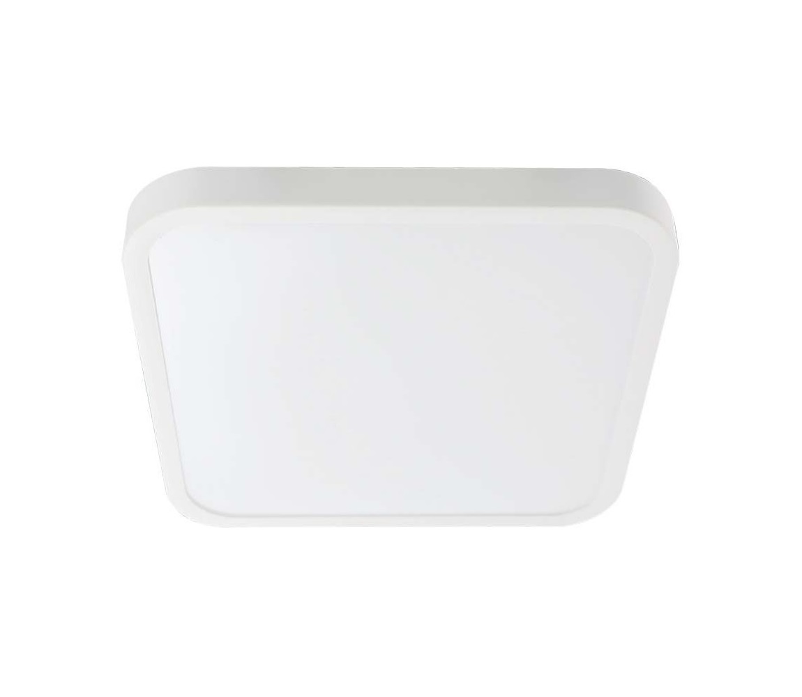 LED Plafon łazienkowy z czujnikiem LED/18W/230V IP44 4000K 29x29 cm+ pilot