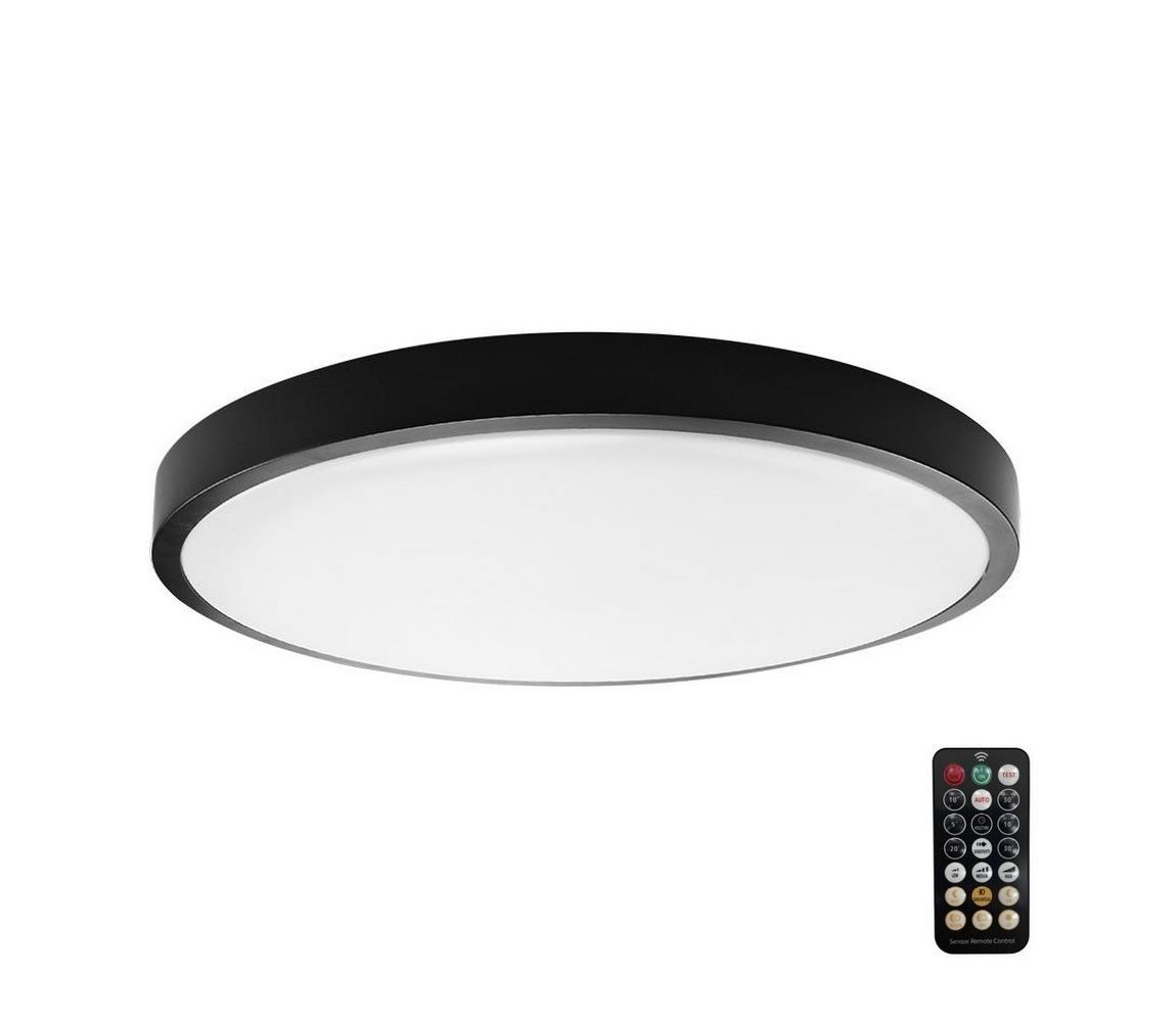 LED Plafon łazienkowy z czujnikiem LED/24W/230V IP44 4000K śr. 35 cm+pilot