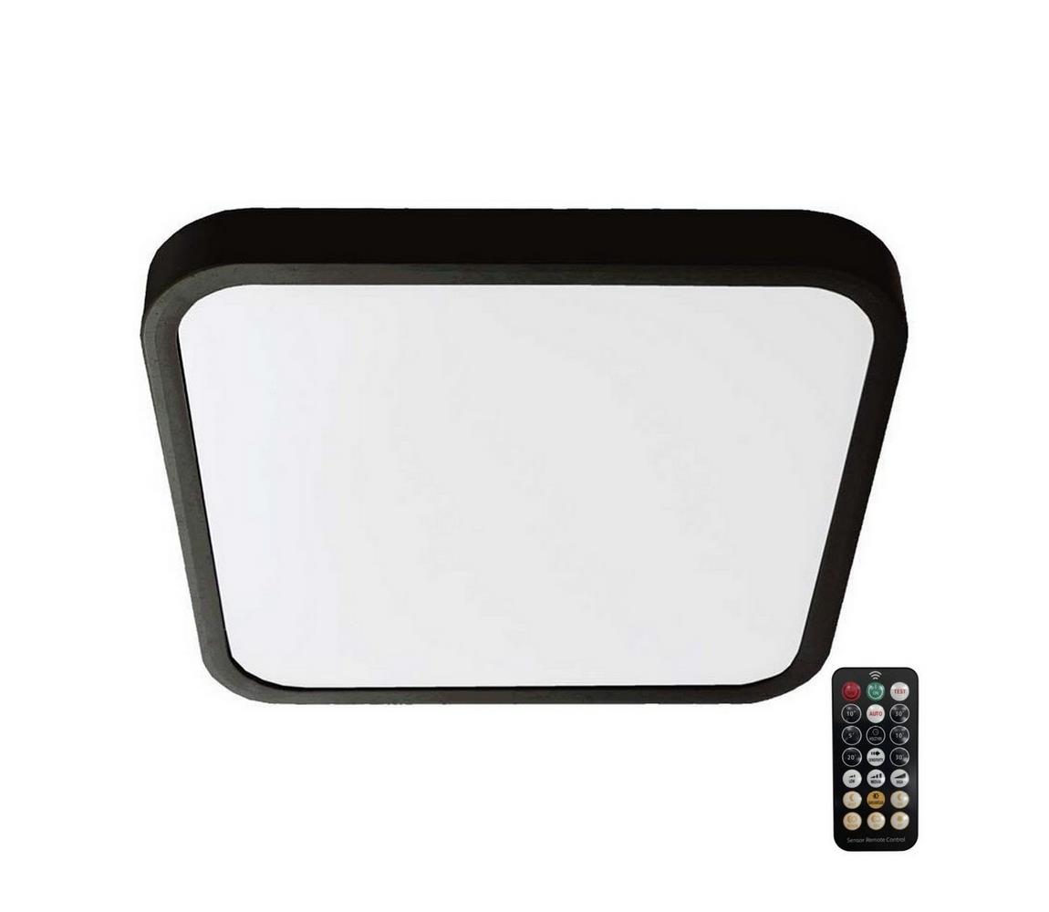 LED Plafon łazienkowy z czujnikiem LED/36W/230V IP44 4000K 42x42 cm+pilot