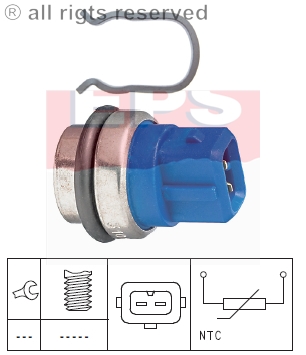 Czujnik temperatury wody FACET 1.830.101 025906041A
