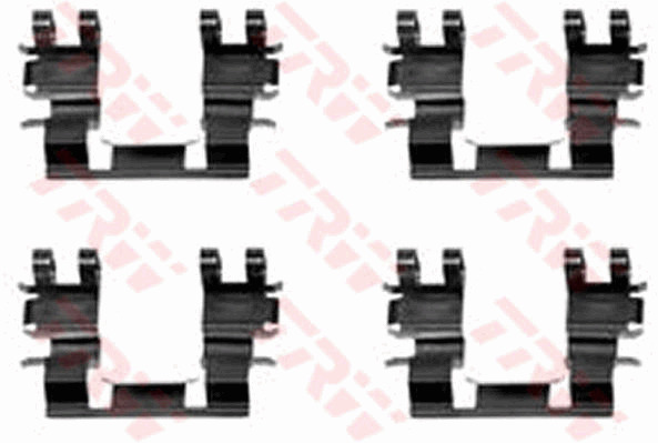 Zestaw montażowy klocków hamulcowych TRW PFK265 45010870000