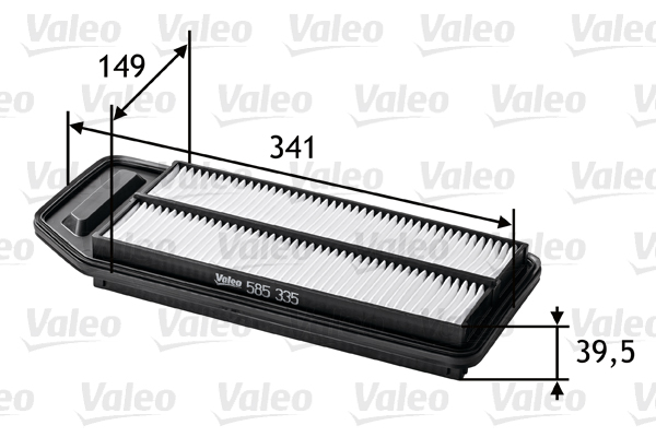 Filtr powietrza VALEO 585335 17220RAAA01 585335