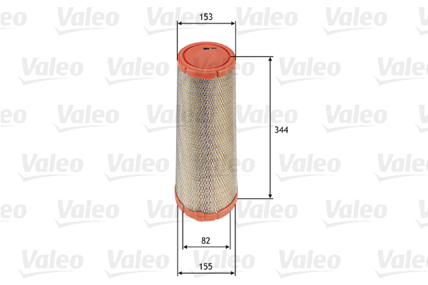 Filtr powietrza VALEO 585713 C162471 585713