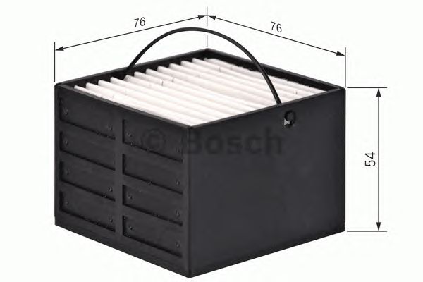 Filtr paliwa BOSCH F026402130 85125010002 F026402130