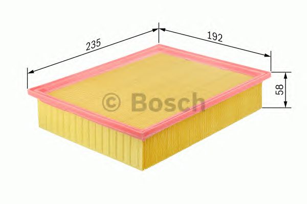 Filtr powietrza BOSCH F026400212 C23011 F026400212