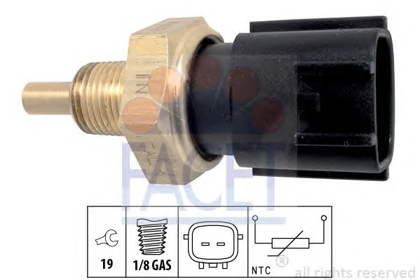 Czujnik temperatury wody FACET 1.830.358 22630ZJ70A