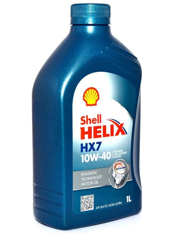 OLEJ SILNIKOWY 10W-40 SHELL 10W40 1 HELIX PLUS / HX7 1L VW5000050500110W40