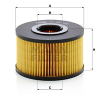 Filtr powietrza MANN-FILTER C15015 C15015