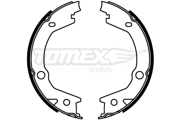 Tomex Brakes Szczęki hamulcowe TOMEX 2268 583502EA00 2268