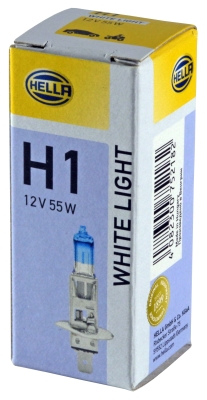 HELLA ŻARÓWKA H1 55W 12V HELLA 8GH223498111 H1 WHITE LIGHT 8GH 223 498-111