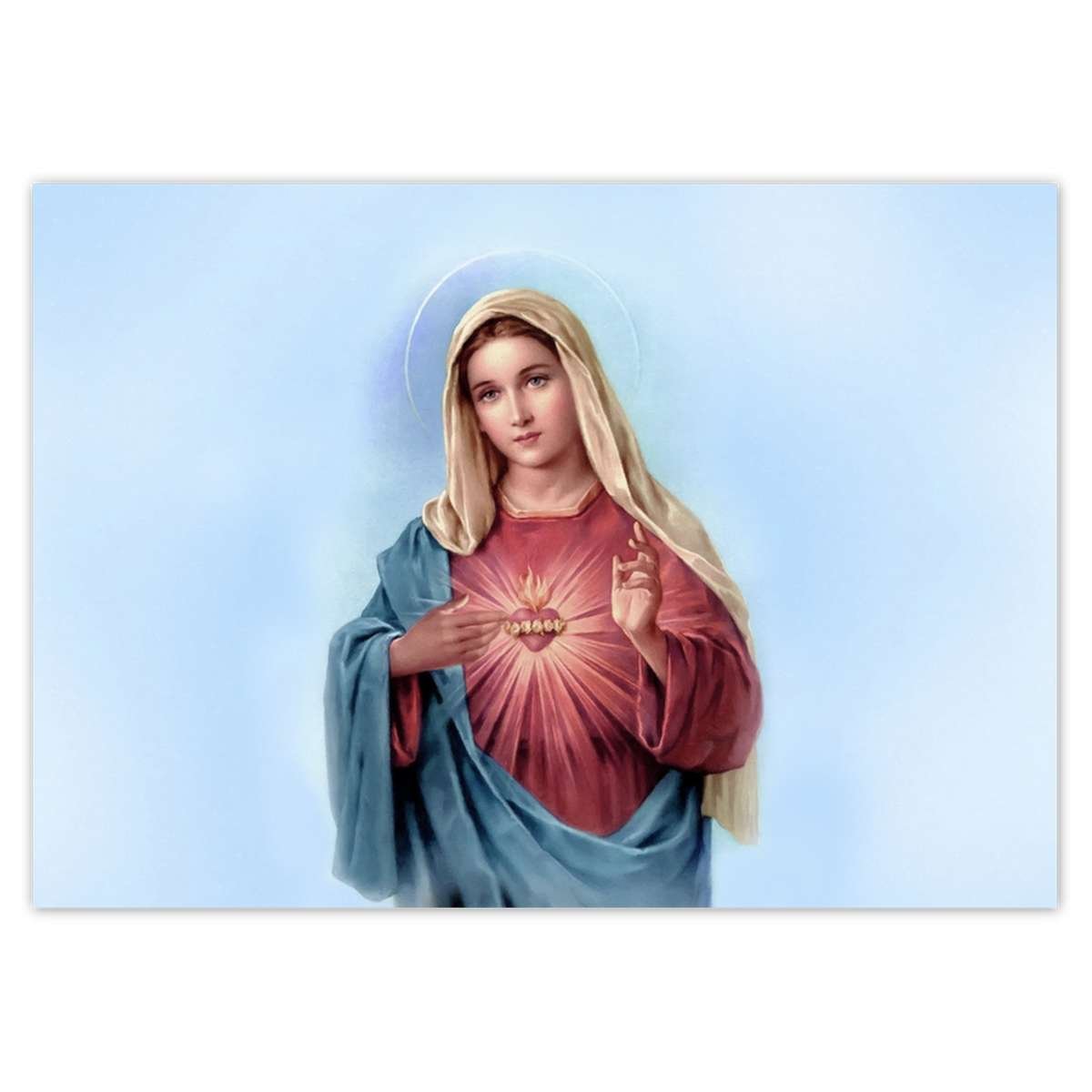 Naklejka ścienna A2 POZIOM Matka Boska Maryja Maria