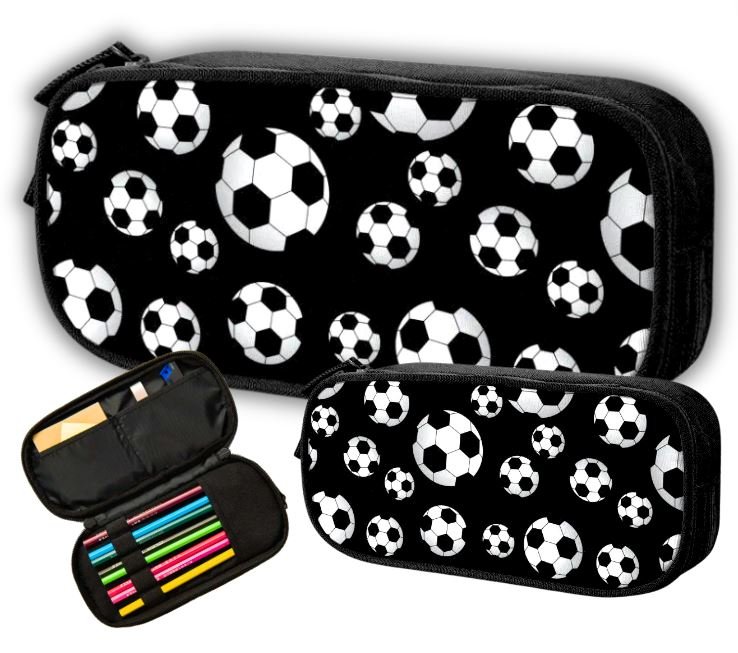 Piórnik Szkolny Saszetka Usztywniania Tuba Piłka Nożna Football Dla Chłopca