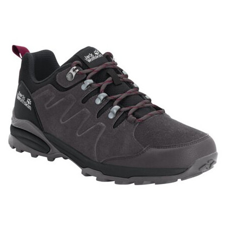 Buty damskie Jack Wolfskin Refugio Texapore Low W Rozmiar butów (UE): 39,5 / Kolor: fioletowy