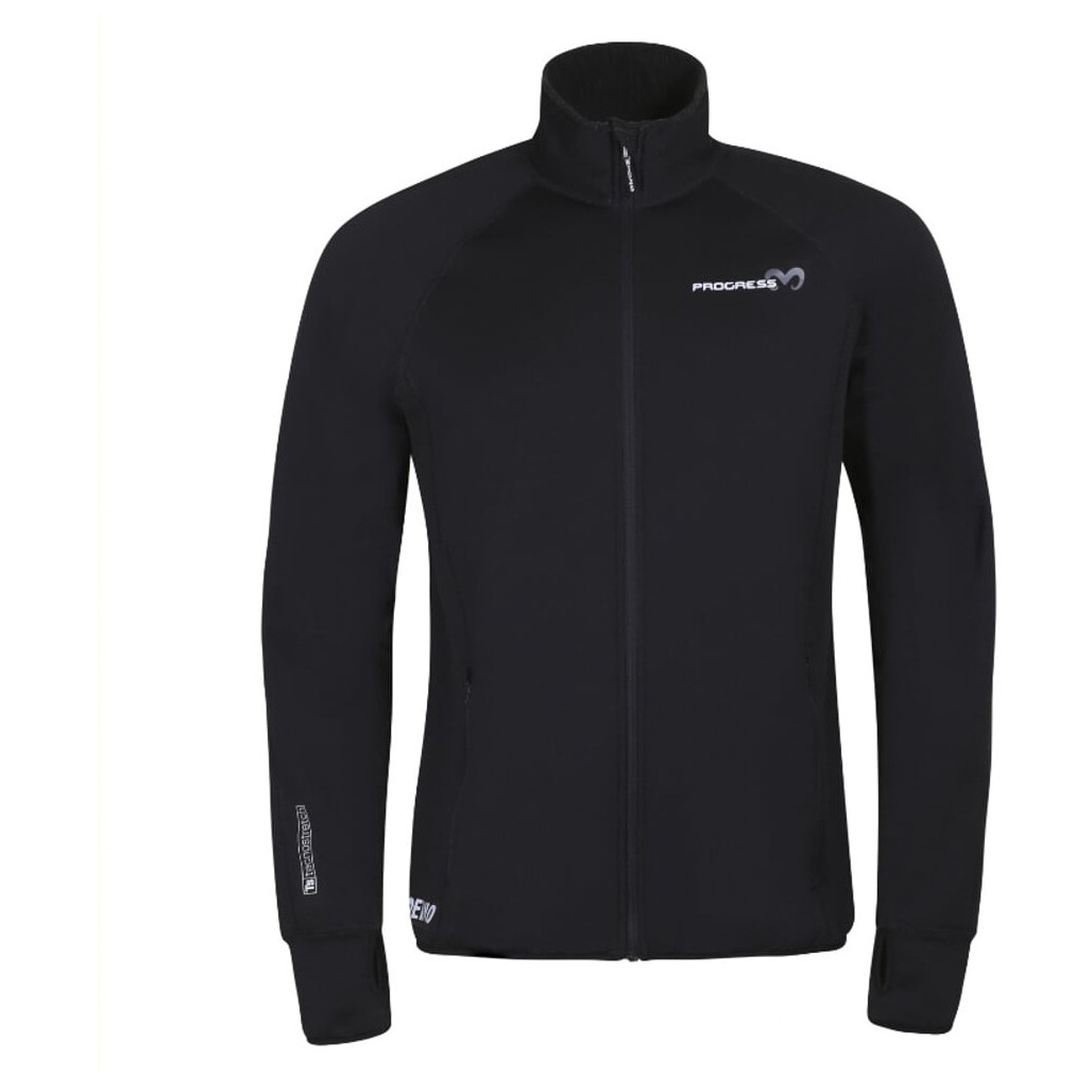 Męska bluza Progress Torez Merino Rozmiar: L / Kolor: czarny