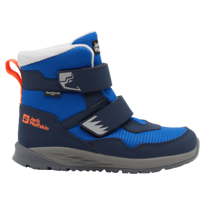 Dziecięce buty zimowe Jack Wolfskin Polar Bear-B Texapore Mid Vc K Rozmiar butów (UE): 37 / Kolor: niebieski/czarny