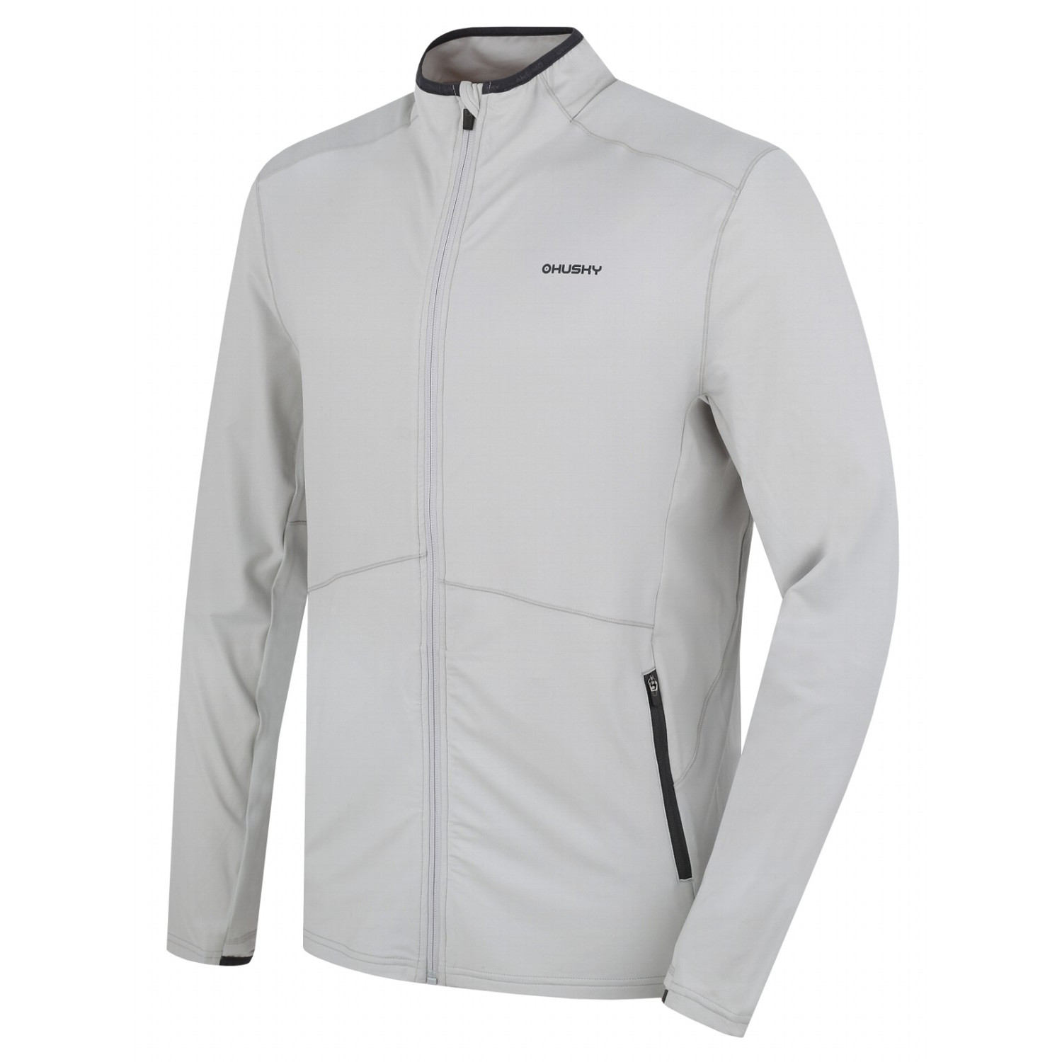 Męska bluza Husky Tarp Zip Rozmiar: XXL / Kolor: jasnoszary