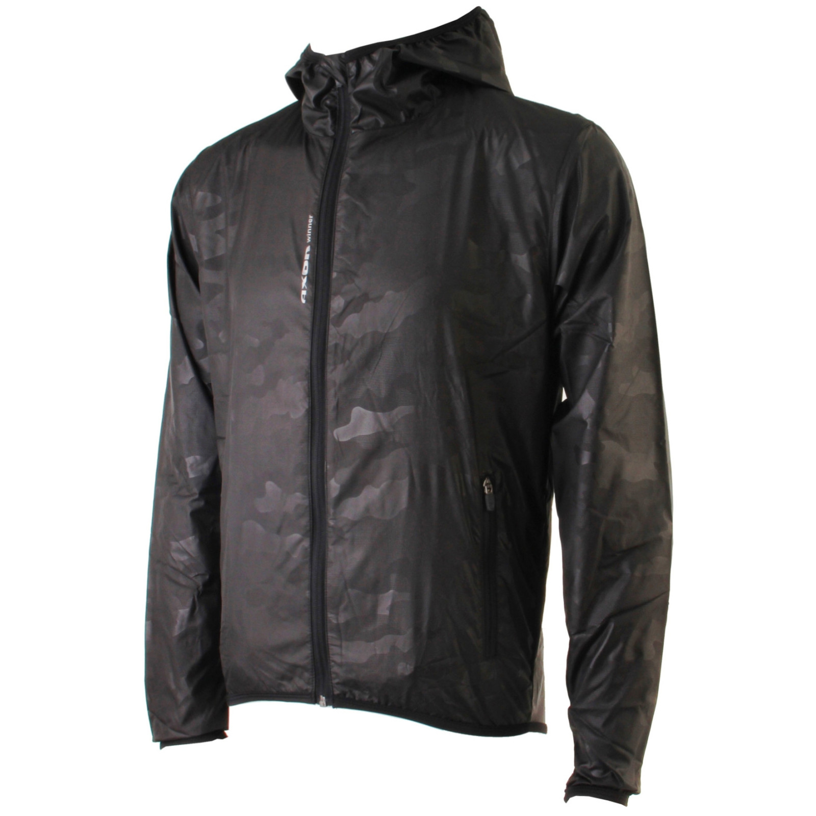 Męska wiatrówka Axon Winner Rozmiar: 4XL / Kolor: czarny