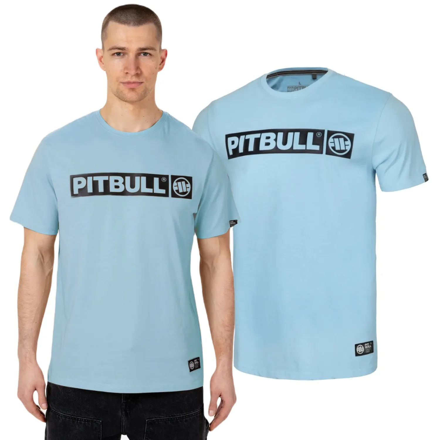 Pit Bull Middle Weight 170 Basic Hilltop '25 - Jasnoniebieska  L