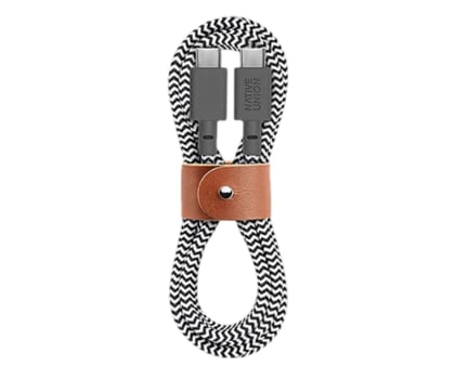 Native Union Belt Cable USB-C – USB-C 1,2m zebra - darmowy odbiór w 22 miastach i bezpłatny zwrot Paczkomatem aż do 15 dni