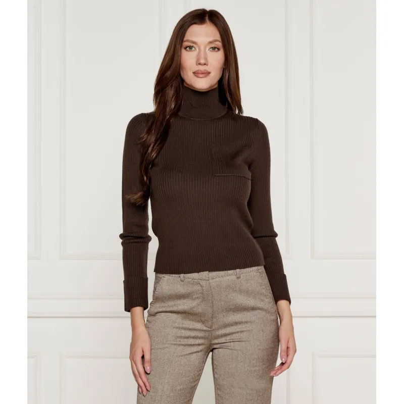 Marella SPORT Wełniany sweter | Slim Fit