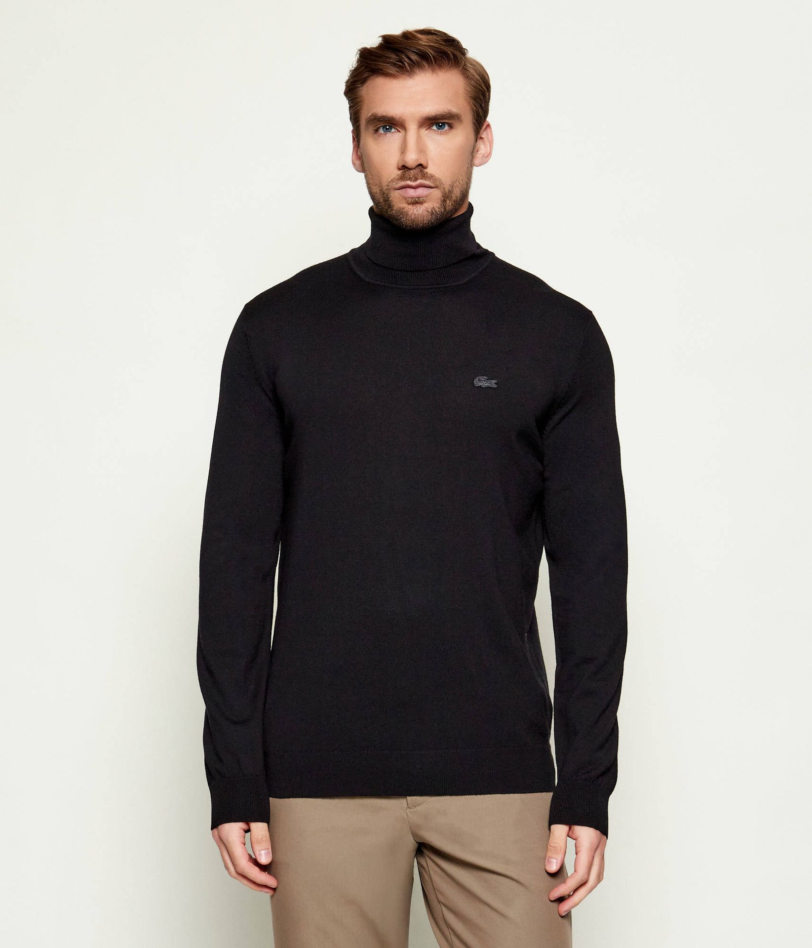 Lacoste Wełniany golf Regular Fit