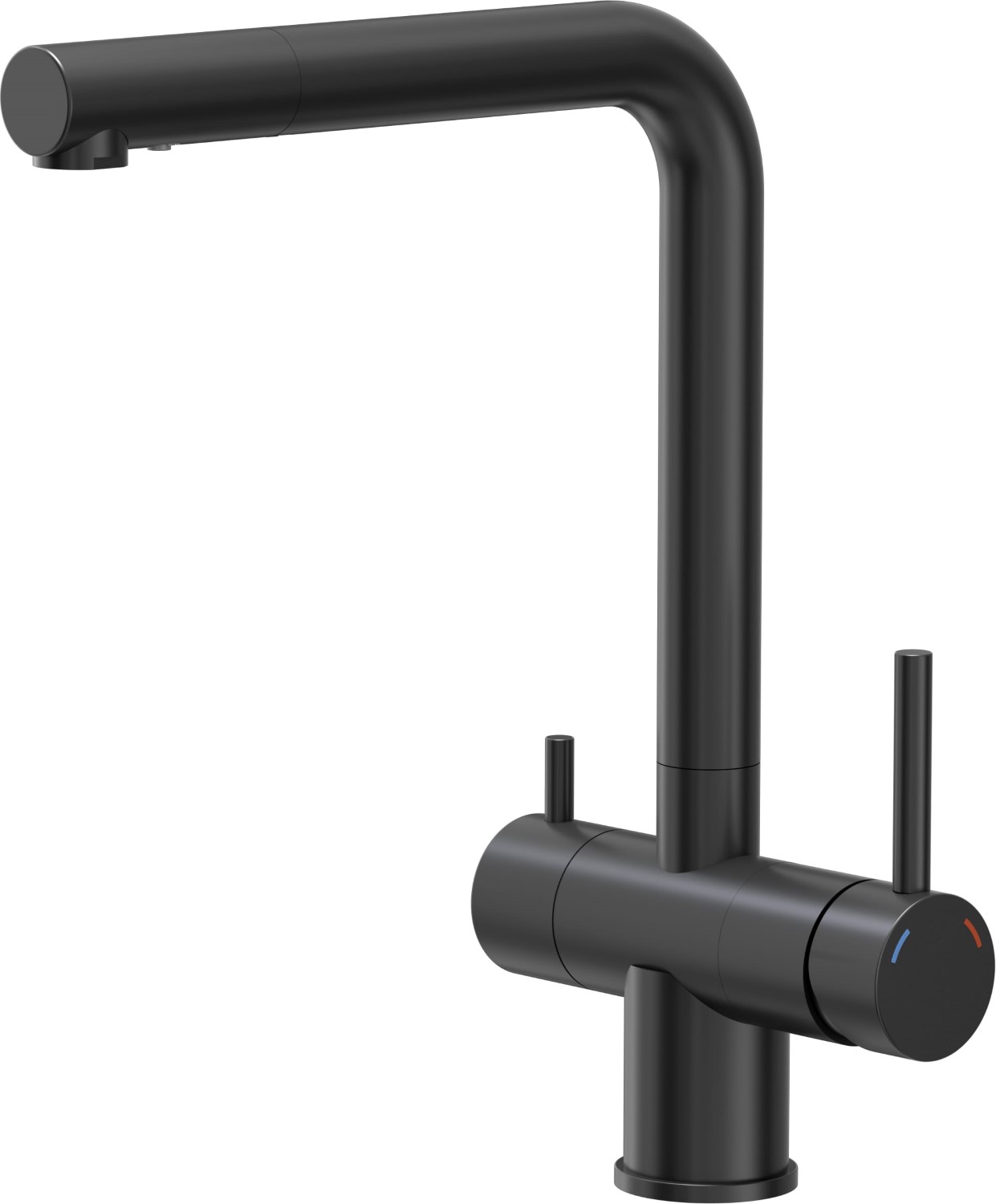 Bateria QUADRON ELLEN PULL-OUT FILTER PURE CARBON (czarny mat) (3673512_BLM)
