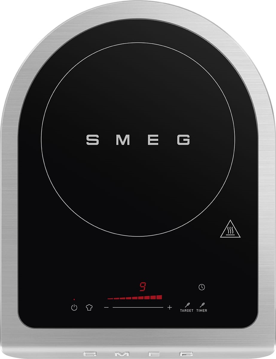 Przenośna płyta indukcyjna SMEG PIC01BLMEU czarny mat z termosondą linia COLLEZIONE