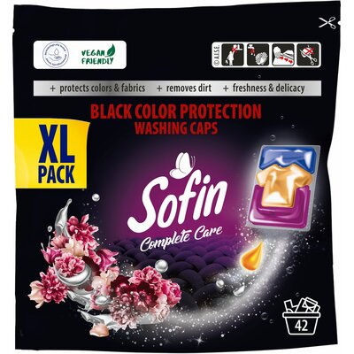 GLOBAL SOFIN 42SZT KAPS DO PRANIA COMPLETE CARE & BLACK