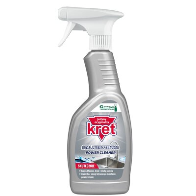 Płyn do czyszczenia stali nierdzewnej KRET Power Cleaner 500 ml