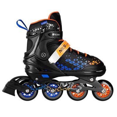 Łyżworolki NILS EXTREME Brave NH18190A 4w1 ( 34-38) Niebiesko-pomarańczowy