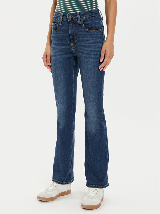 Levi's® Jeansy 725™ 18759-0115 Granatowy Bootcut Fit