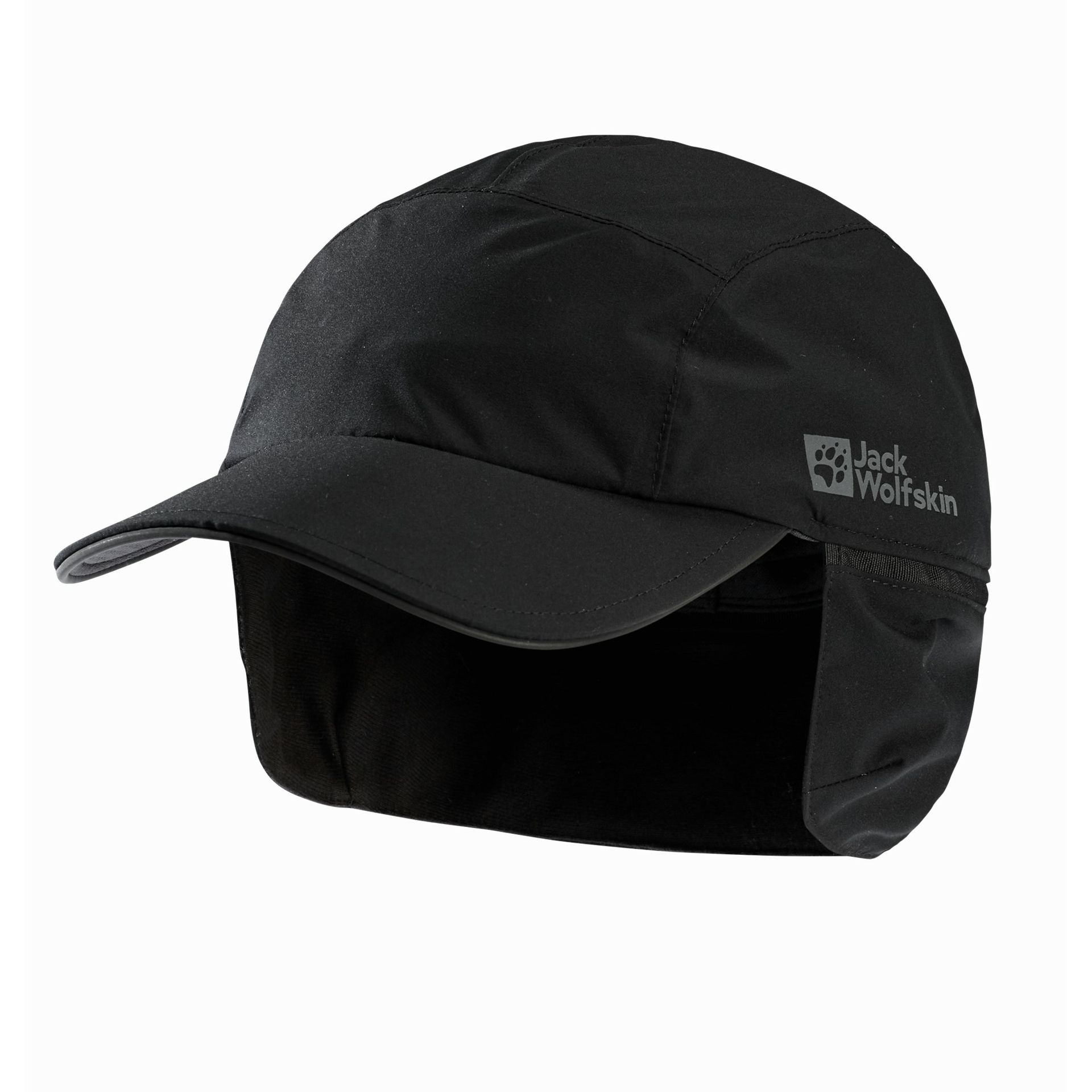 Czapka zimowa z daszkiem Jack Wolfskin WINTER CAP black - M