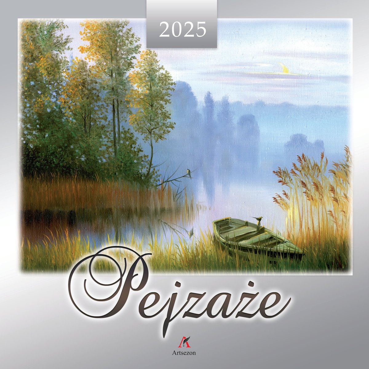 Kalendarz ścienny, Pejzaże, 33x33cm