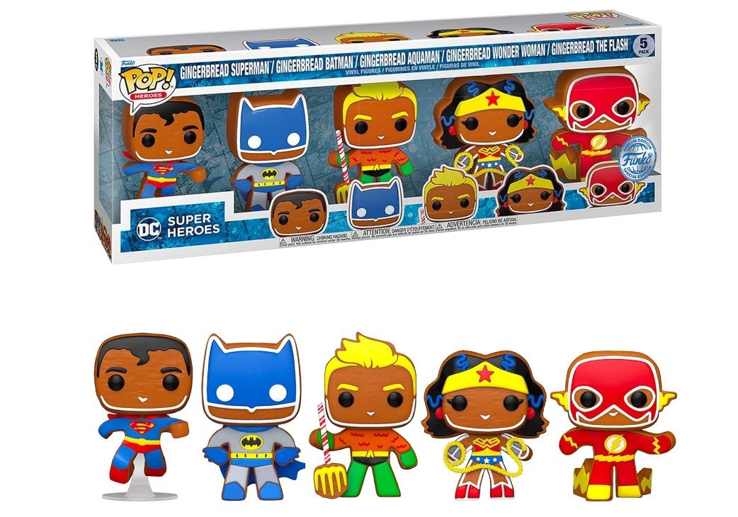 Funko POP! DC Super Heroes, Gingerbread, 5 sztuk