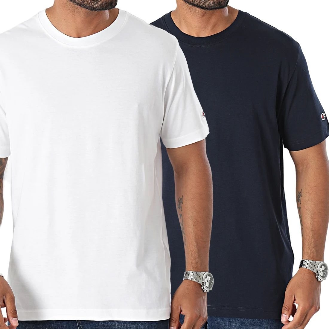 Champion t-shirt 2-Pack SS Tee 220267.WW001 L wielokolorowy