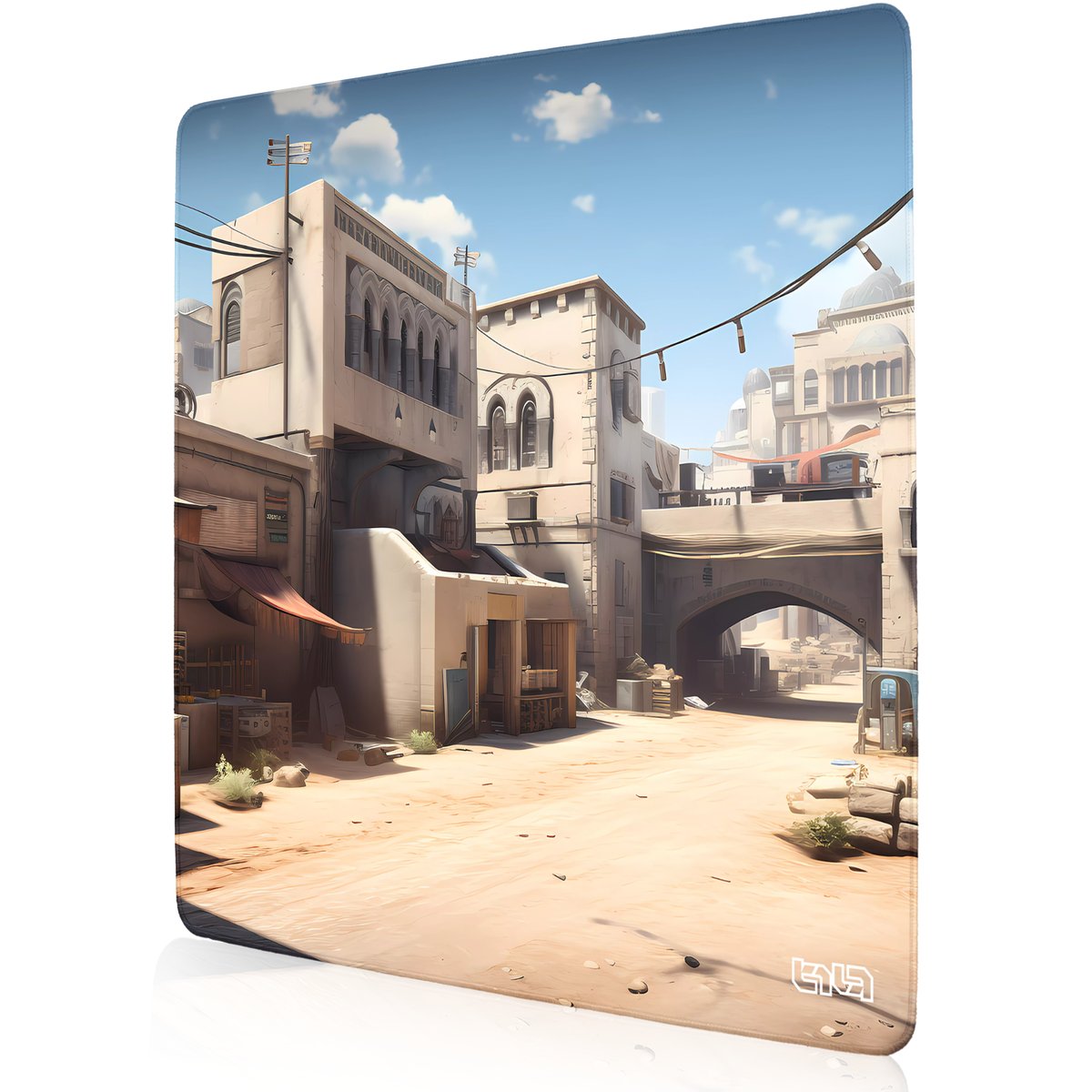 PODKŁADKA POD MYSZ GAMINGOWA Mirażyk 30x30 TILT Duża XL Na biurko XXL