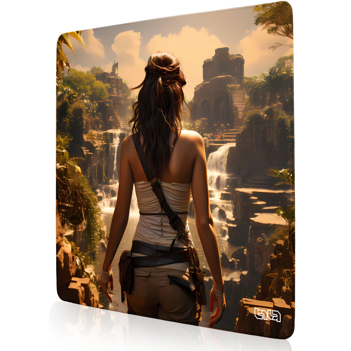 PODKŁADKA POD MYSZ MYSZKĘ Poszukiwaczka Skarbów 30x30 TILT XL Na biurko