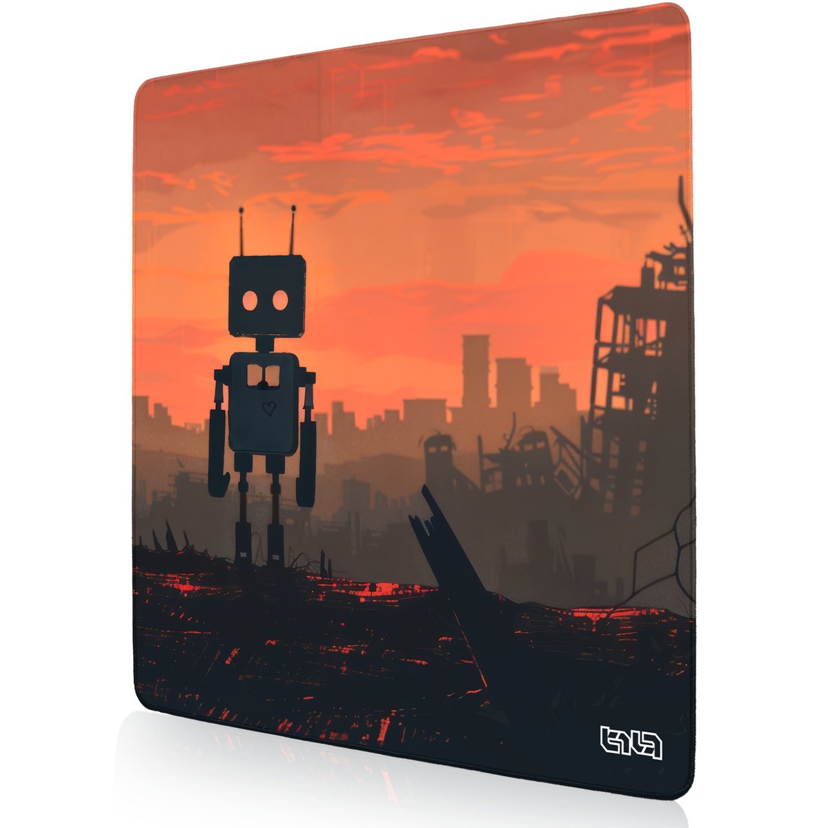 PODKŁADKA POD MYSZ GAMINGOWA Death and Robots 30x30 TILT Prezent XXL